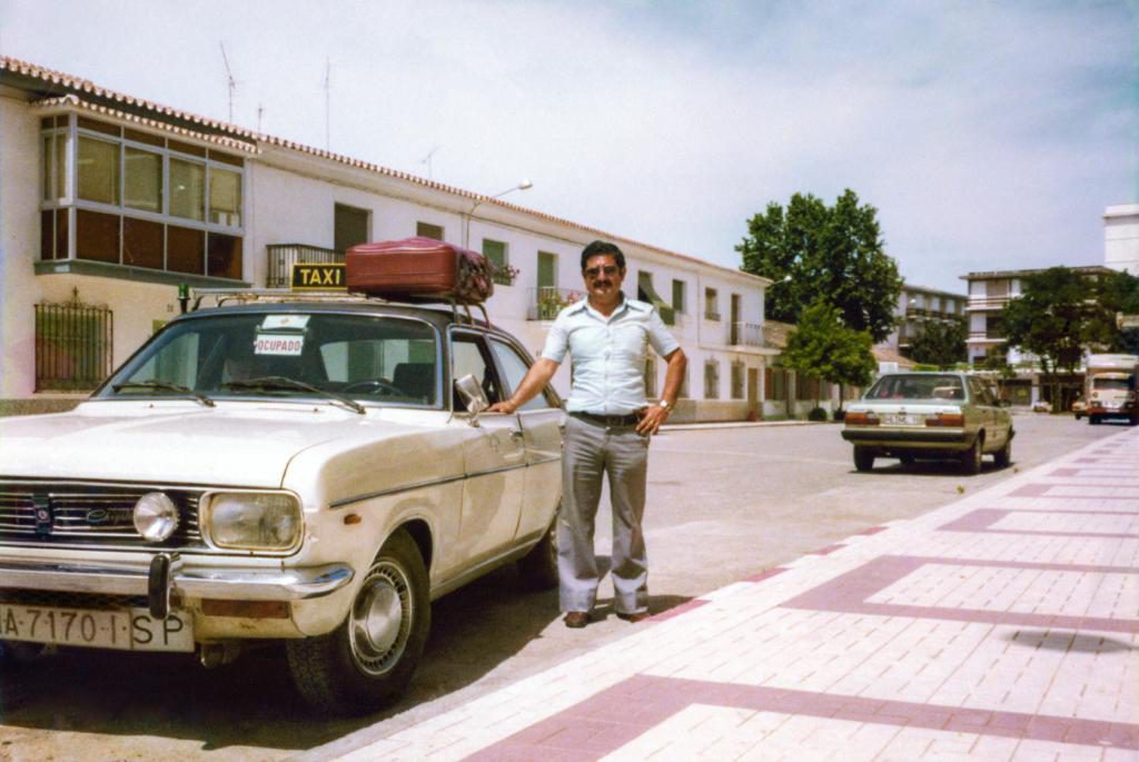 Francisco Jiménez, fundador del servicio de taxi